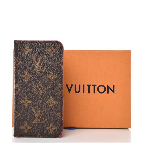 Louis Vuitton Monogram iPhone X/Xs Folio Case 